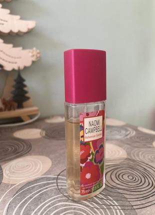 Naomi campbell bohemian garden deodorant туалетна туалетная вода парфум парфуми