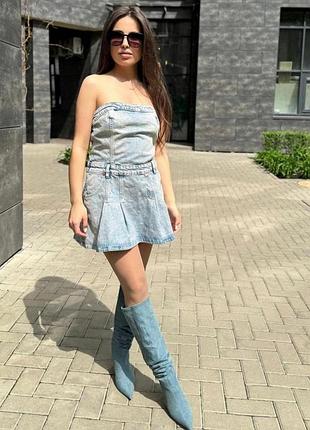 Сукня джинс зара zara