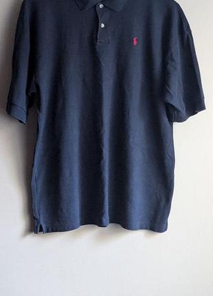 Футболка черного цвета polo