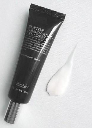 Ферментативный крем для кожи вокруг глаз benton fermentation eye cream 30мл