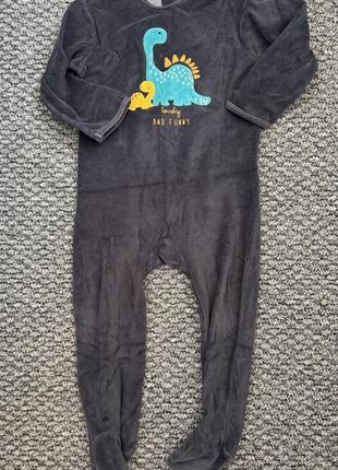 Флісовий чоловічок kiabi 90-97см