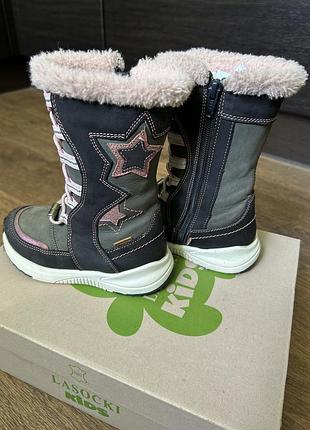 Чобітки шкіряні lasocki 26