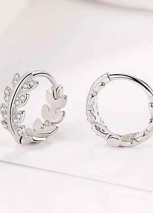 Серебряные серьги