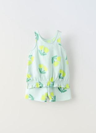 Новый костюм от zara, размер 2/3 года (98см)