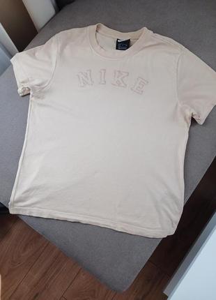 Базова футболка з бавовни nike red vintage