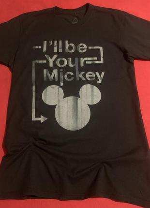 Стильная футболка микки маус disney хлопок р.s в идеале