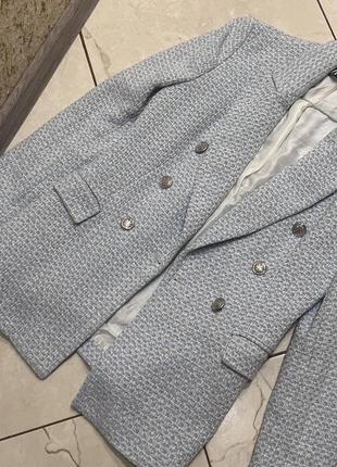 Твидовый пиджак от zara
