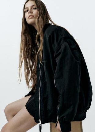 Бомбер куртка курточка s m l xl zara