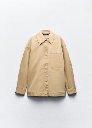 Куртка робота з манжетами zara work jacket