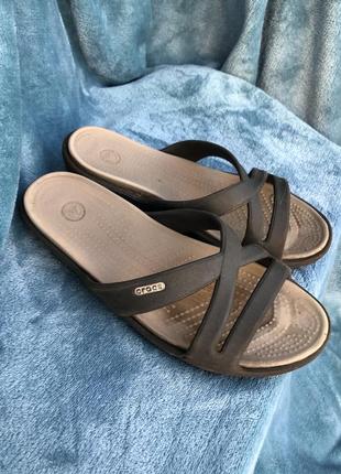 #27 шлепки crocs