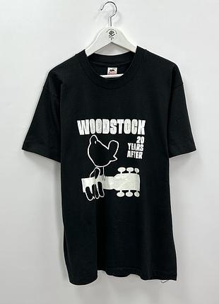 Woodstock оверсайз футболка 1989 року вудсток фестиваль хіппі вінтаж