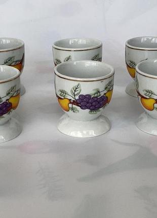 Набор пашотниц. подставка под яйцо! 6 штук! movitex! франция!