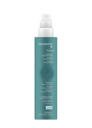 Освіжаюча очищувальна міцелярна вода для шкіри голови medavita fresh purifying micellar water