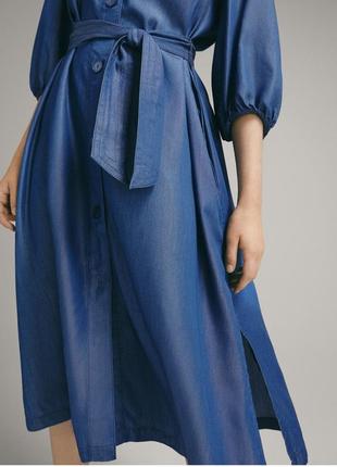 Платье рубашка massimo dutti2 фото