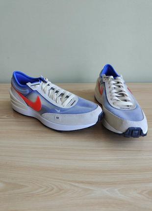 Подростковые женские кроссовки сеточка waffle one dc0481-101 nike