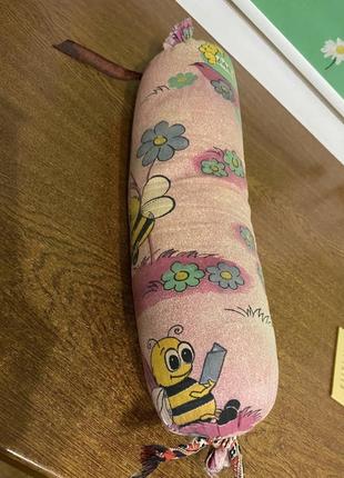 Подушка валик из можжевельника фитоподушка из стружки можжевельника