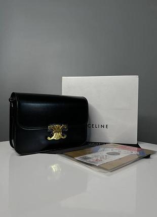 Жіноча сумка celine чорна 4