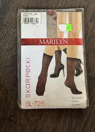 Новые высокие капроновые носки