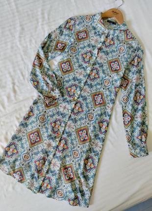 Платье-рубашка на длинный рукав boteli madrid