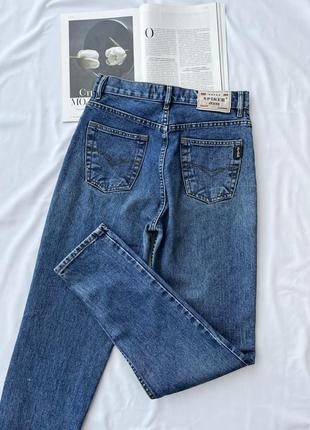 Синие джинсы мом spiker5 фото