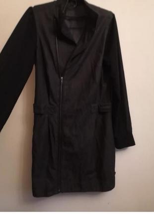 Платье комбинированное