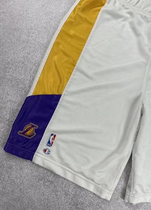 Champion los angeles lakers nba shorts мужские шорты оригинал3 фото