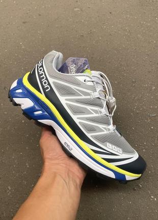Комбинированные кроссовки salomon Vanilla xt-6 s lab grey крутые кроссовки соломон xt-6 s lab серое