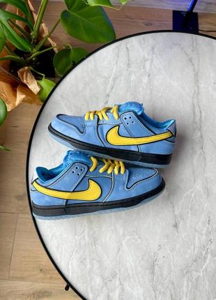 Женские кроссовки nike sb dunk low the powerpuff girls bubbles fz8320-400