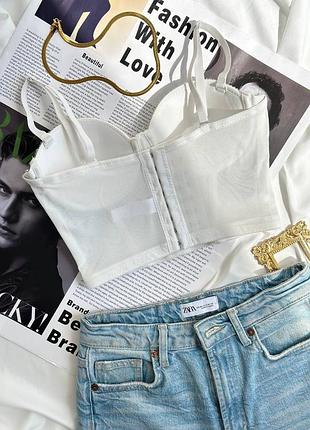 Невероятный топ бюстье корсет