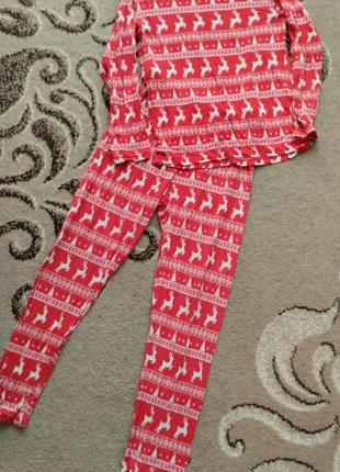 Urban utlaws пижама детская новогодний мотив унисекс 8-9 лет