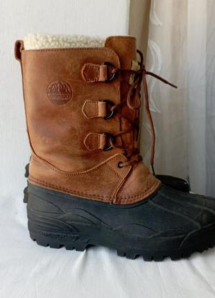 Оригинальные кожаные сноуботы adventuridge