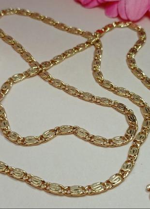 Роскошная позолоченная цепочка😍😍😍 плетения классический (улитка). очень красивый😍😍😍