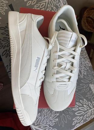 Оригинальный как новые кеды puma белые