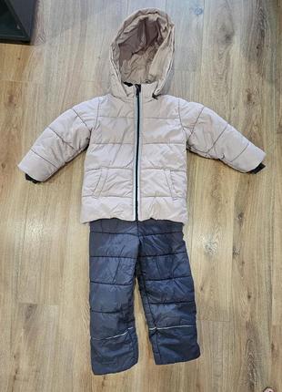 Зимний костюм для девочки 3