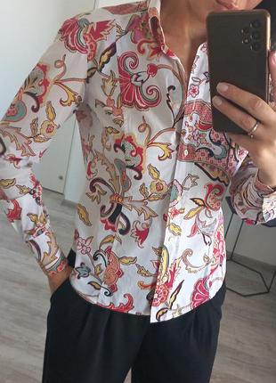 Хлопковая рубашка etro