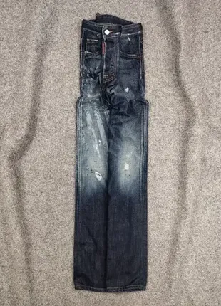 Премиальные мужские джинсы dsquared2 design authentic distressed denim jeans оригинал