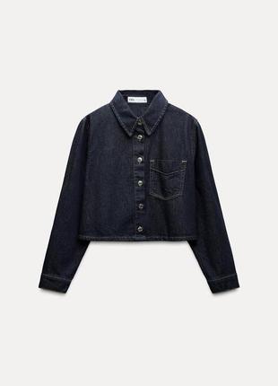 Zara джинсова сорочка