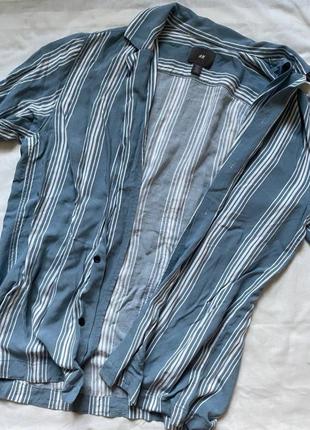 Мужская футболка-рубашка от бренда h&m