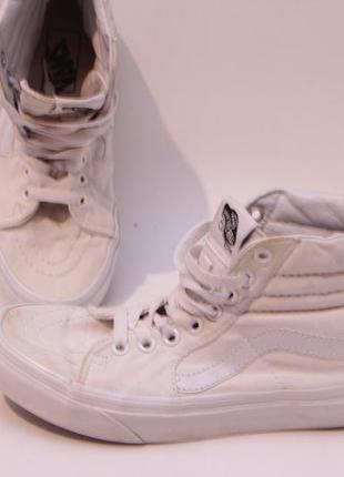 Vans sk8 hi 23.5 37-38 кеды из хлопка