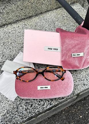 Окуляри miu miu леопардові