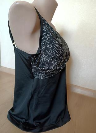 Красивый топ для воды/ верх купальника танкини/майка для воды