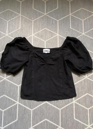 Стильная коттоновая блуза h&amp;m 2