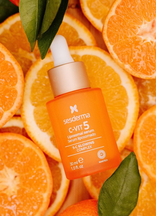Новинка❗️ sesderma c-vit 5-c glowing ✨ революционная сыворотка с 5 типами витамина с и antiage