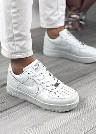 Кожаные 23,7 кроссовки nike air force