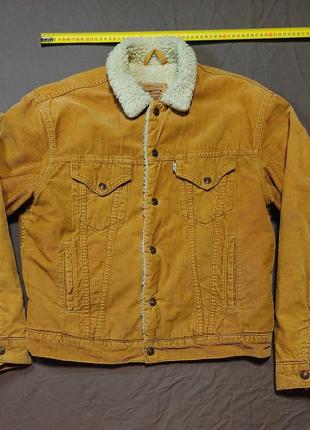 Плечи 50 см vintage levis 71500-6922 куртка size l