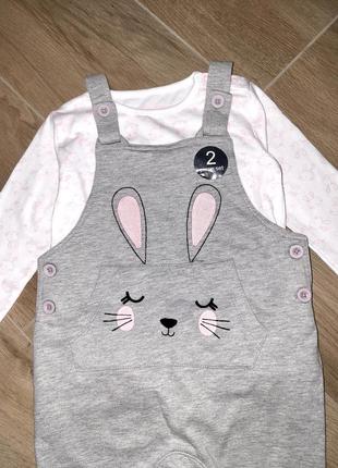 Комплект, комбинезон, реглан на 18-24 мес.2 фото