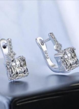 Сережки срібло оригінальні маленькі стильні silver ♥️ original
