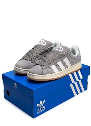 Мужские кроссовки adidas campus 00s gray white