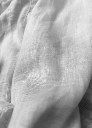 Блуза из натурального, мелированного льна, made in italy.5 фото
