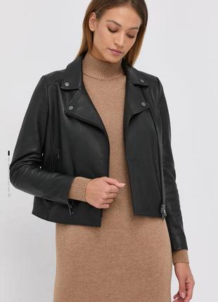 Кожаная куртка boss